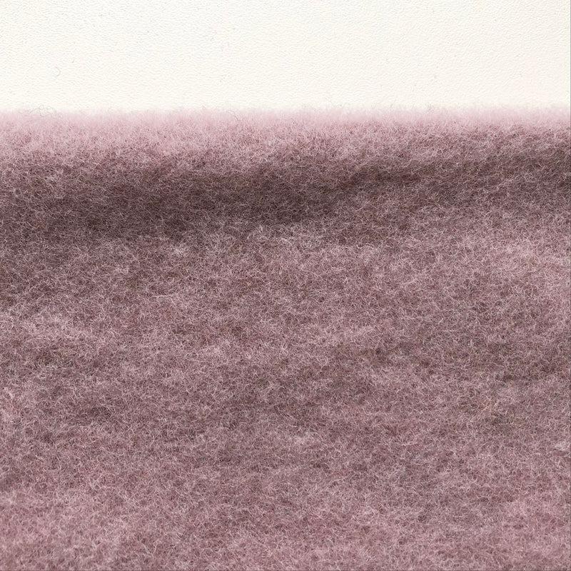 Wollfleece 100% Wolle (Bio) Fb. mauve